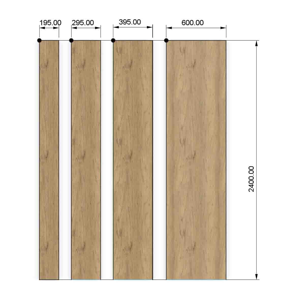 2400mm OneBolt™ shelf kit.