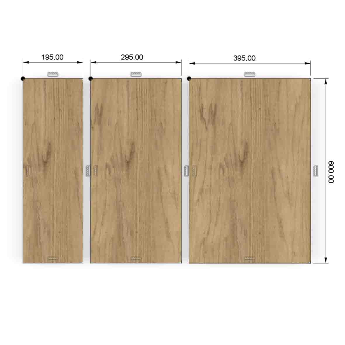 600mm OneBolt™ shelf kit.