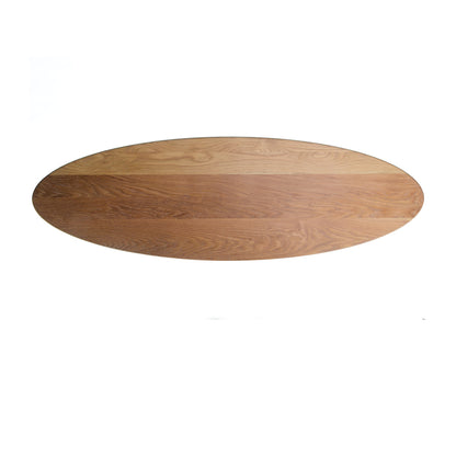 Dawn Patrol from above: the surfboard-shaped oval top