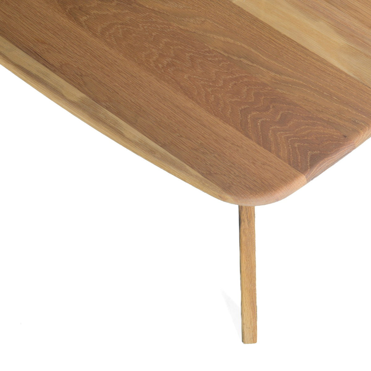Equinox detail: the corner of the top over a leg, Light Roast