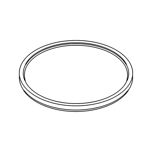 Line drawing of the Nest Round tray
